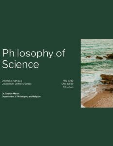 Philosophy of Science Syllabus